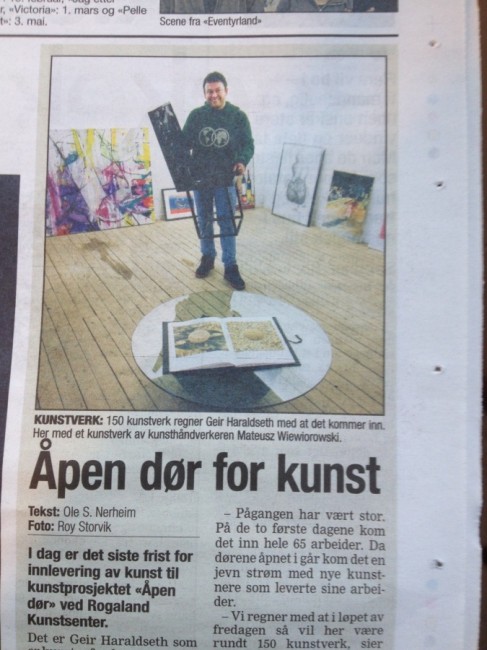 Åpen dør for Kunst - Inngang 13 - presse