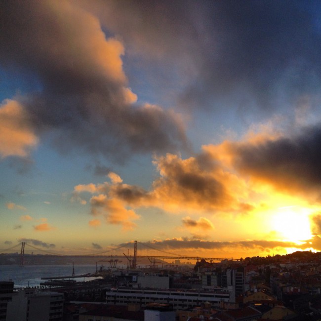 Lisboa - O Rio Tejo - Sunset by Joakim Lund