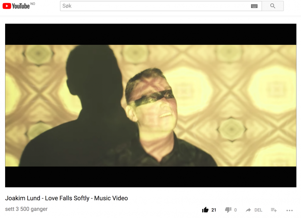 YOUTUBE - JOAKIM LUND - LOVE FALLS SOFTLY