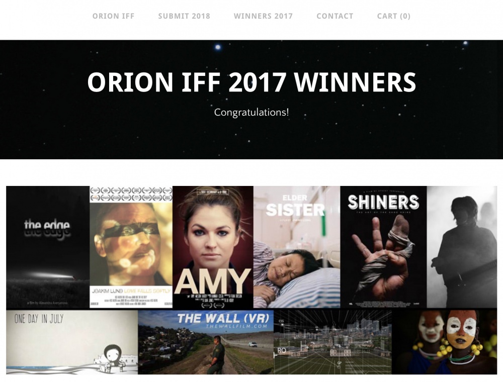 Joakim Lund — Award Winner — Best Music Clip — ORION IFF AUSTRALIA 2017