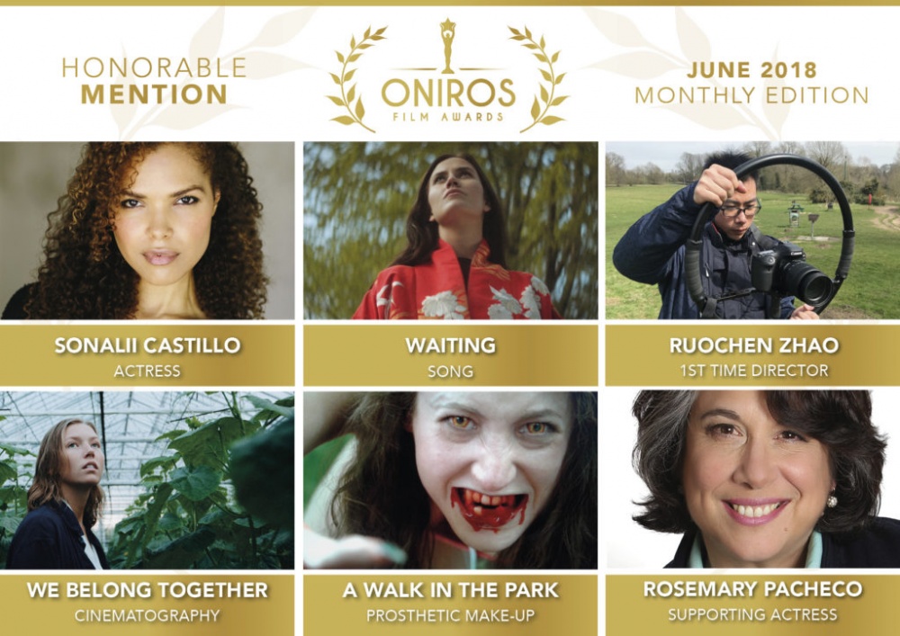 WAITING - HONORABLE MENTION AT ONIROS FILM AWARDS - JUNE 2018