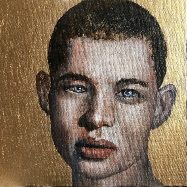 ICONIC YOUTH II - 2019. Oil on canvas by Joakim Lund